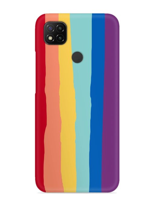 Rainbow Genuine Liquid Snap Case for Poco C31