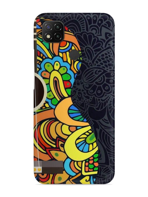 Guitar Vector Art Snap Case for Poco C31