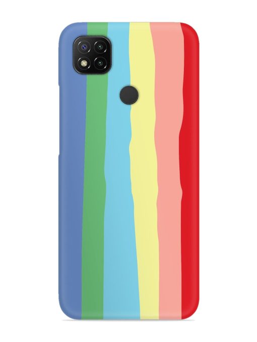 Rainbow Premium Shade Snap Case for Poco C31 Zapvi