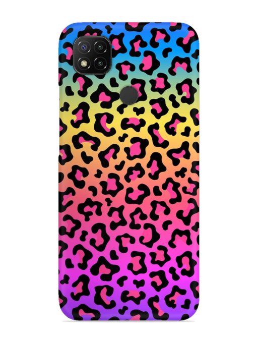 Neon Rainbow Colored Snap Case for Poco C31