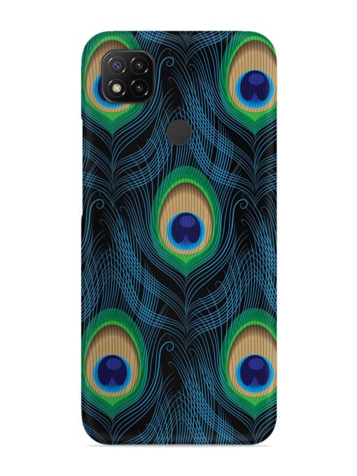 Seamless Pattern Peacock Snap Case for Poco C31