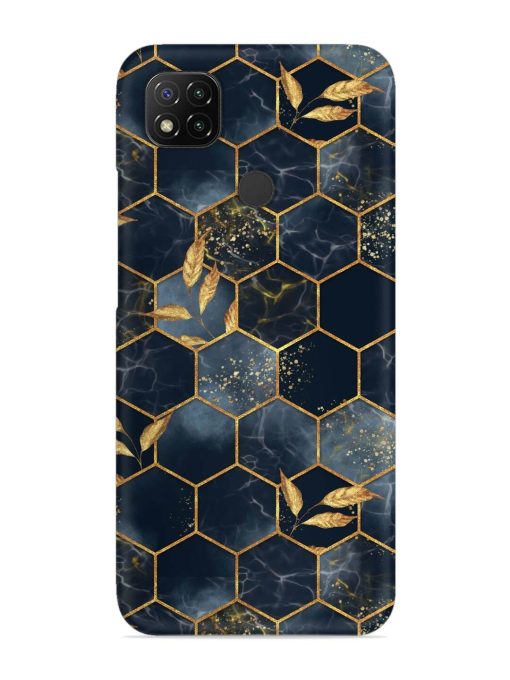 Marble Hexagon Seamless Snap Case for Poco C31