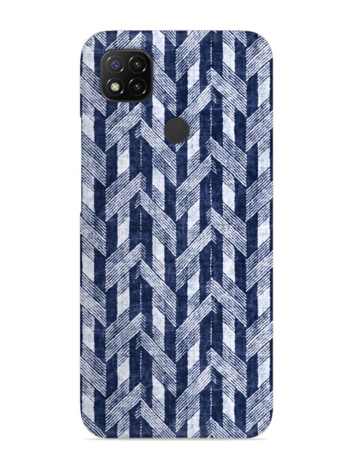 Abstract Herringbone Motif Snap Case for Poco C31 Zapvi