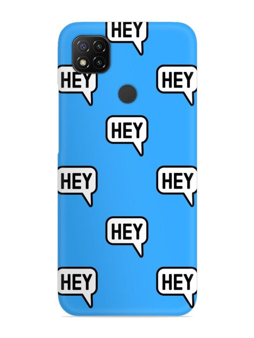 Hey Text Message Snap Case for Poco C31 Zapvi