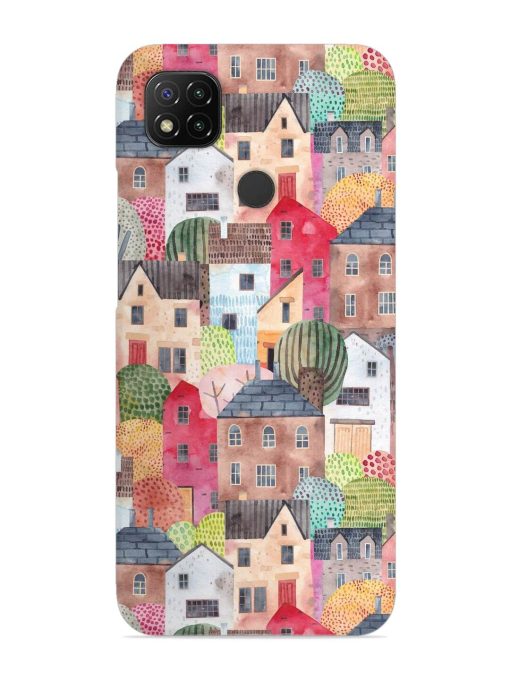 Abstract Seamless Pattern Snap Case for Poco C31