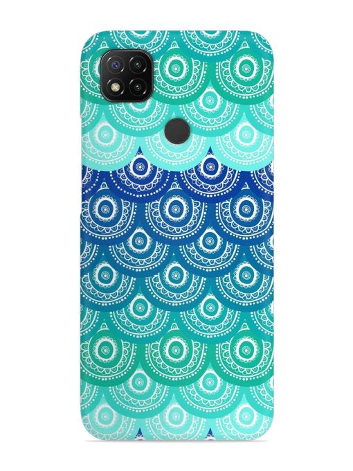 Ethnic Seamless Pattern Snap Case for Poco C31 Zapvi