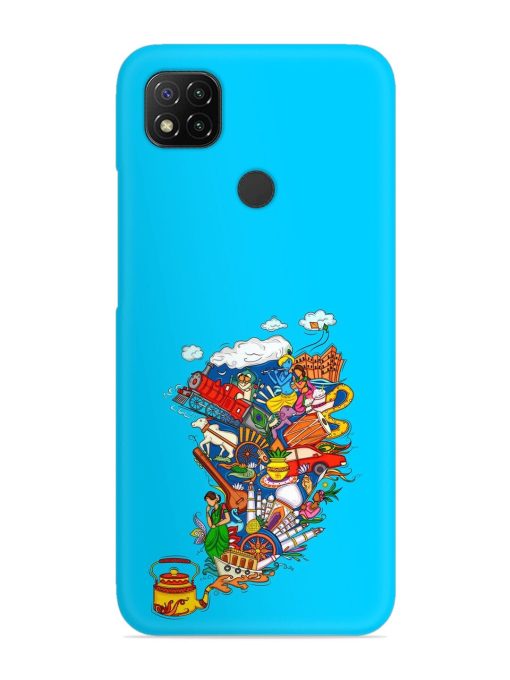 Vector Design Indian Snap Case for Poco C31 Zapvi