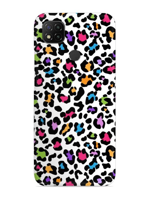 Seamless Leopard Pattern Snap Case for Poco C31 Zapvi