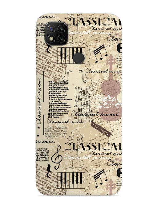 Classical Music Lpattern Snap Case for Poco C31