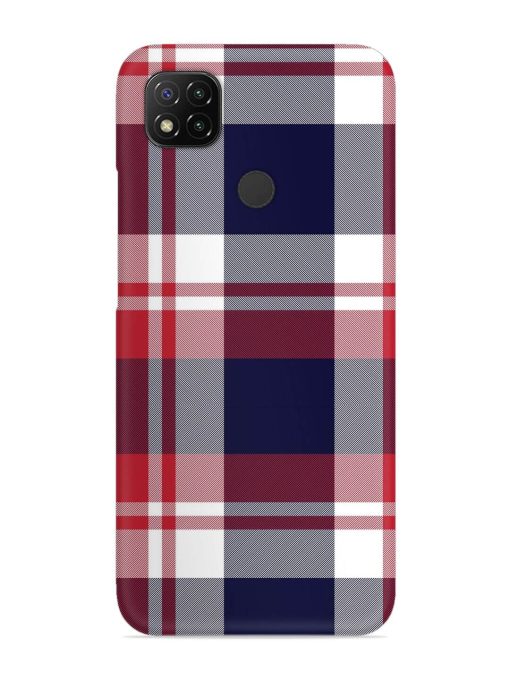 Classic Plaid Tartan Snap Case for Poco C31 Zapvi