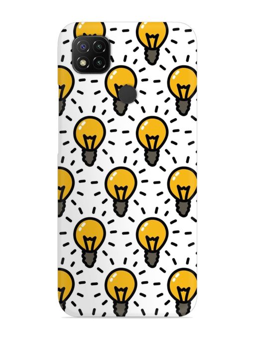 Light Bulb Seamless Snap Case for Poco C31 Zapvi