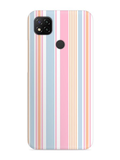 Stripe Seamless Pattern Snap Case for Poco C31