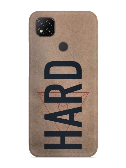 Hard Typo Snap Case for Poco C31 Zapvi