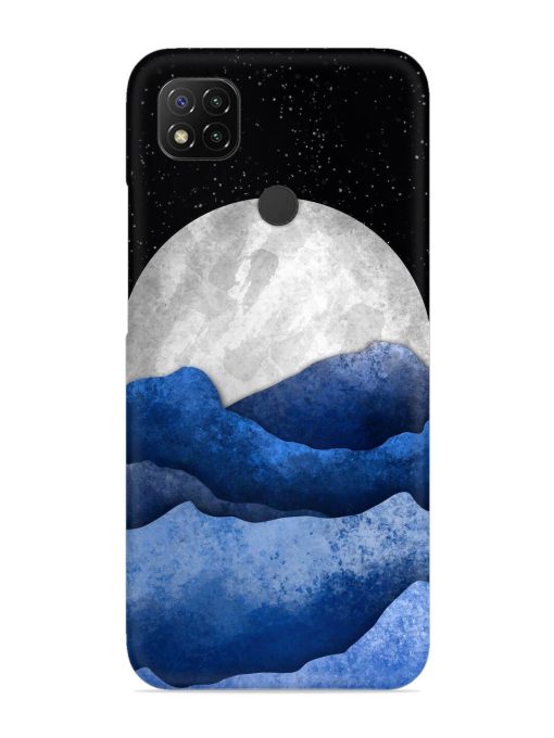 Full Moon Mountain Vector Snap Case for Poco C31