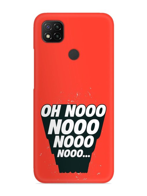 Oh Nooo Snap Case for Poco C31