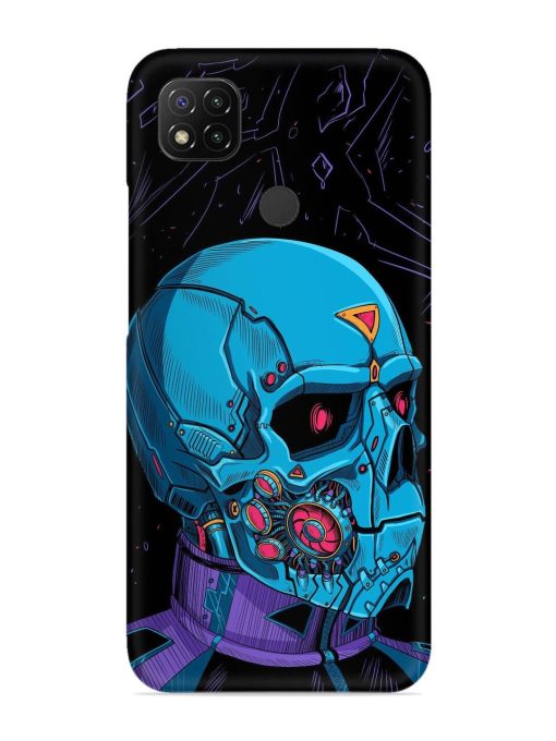 Skull Robo Vector Snap Case for Poco C31 Zapvi