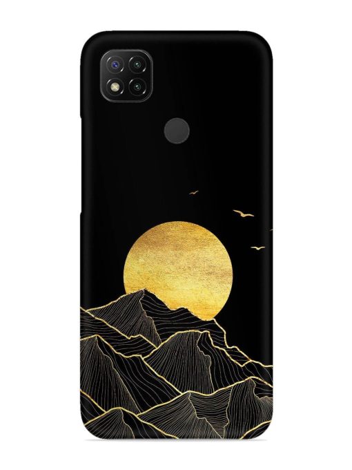 Golden Sunrise Snap Case for Poco C31 Zapvi