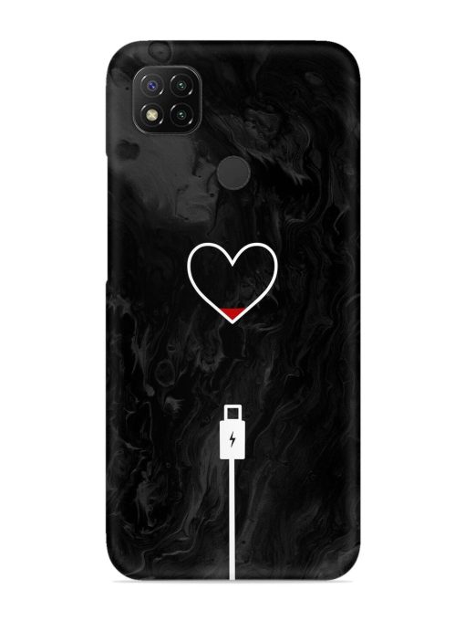 Heart Charging Vector Snap Case for Poco C31 Zapvi