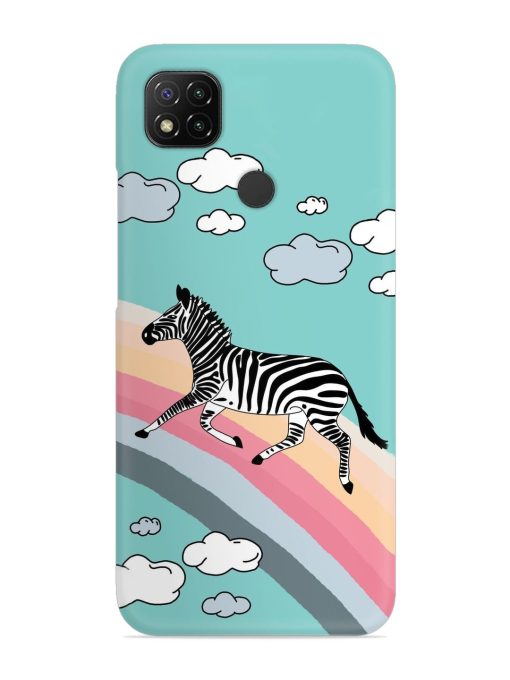 Running Zebra Snap Case for Poco C31 Zapvi