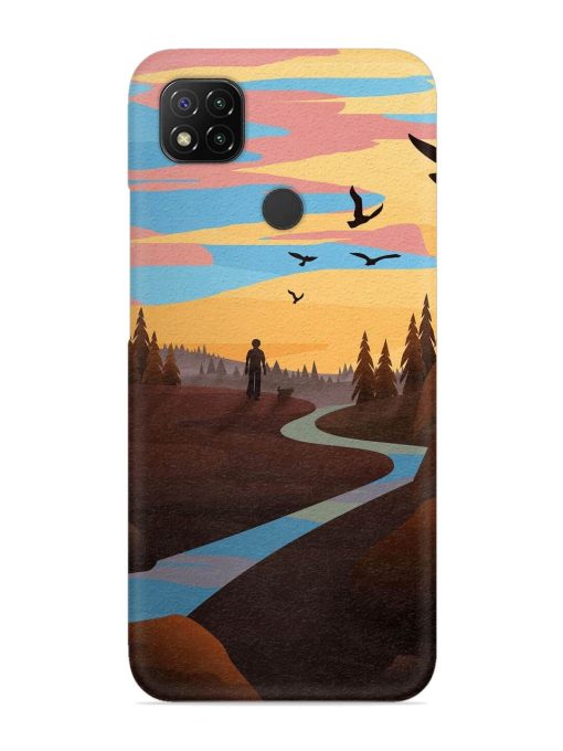 Natural Landscape Art Snap Case for Poco C31 Zapvi