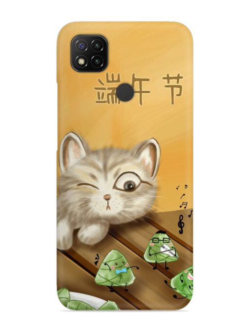 Cat Scorpion Dancing Snap Case for Poco C31 Zapvi