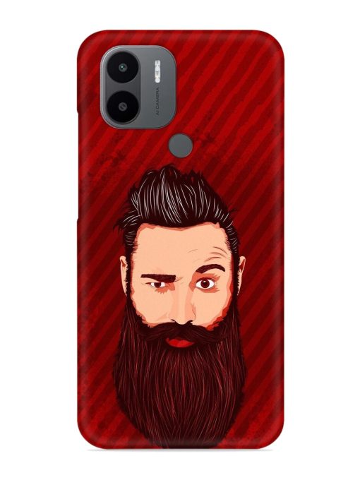 Beardo Man Snap Case for Poco C50 Zapvi