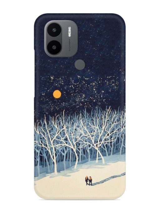 Full Moon Snowshoe Tour Snap Case for Poco C50 Zapvi