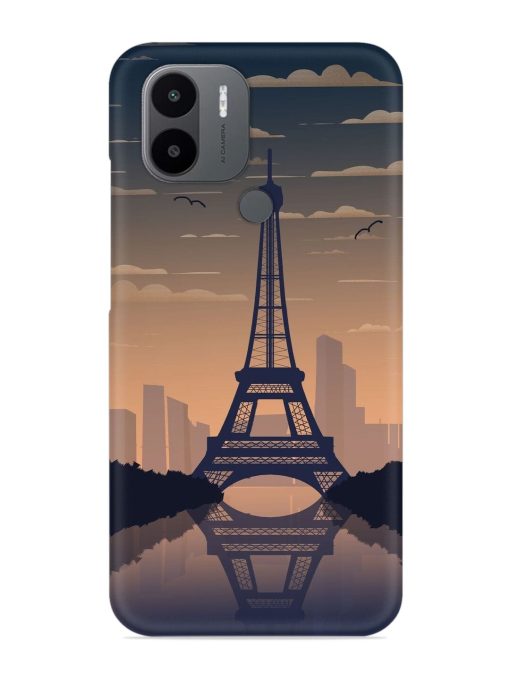 France Paris Eiffel Tower Gradient Snap Case for Poco C50 Zapvi