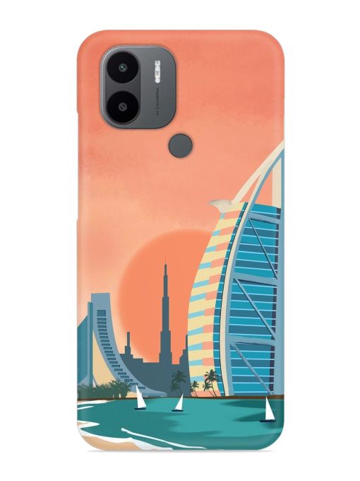 Dubai Architectural Scenery Snap Case for Poco C50 Zapvi