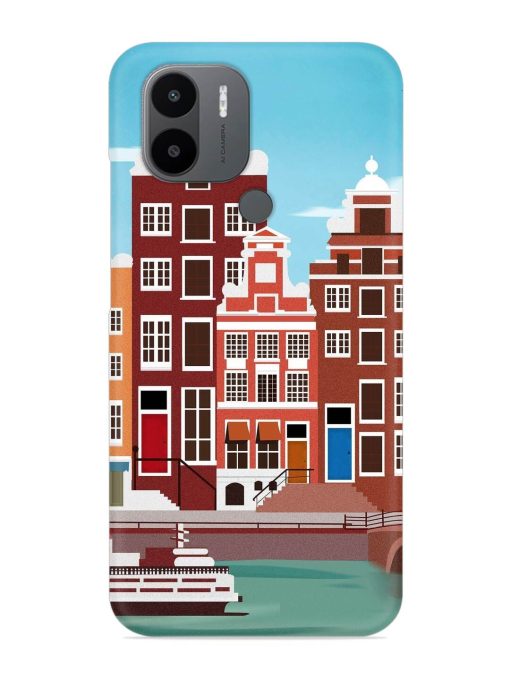 Scenery Architecture Amsterdam Landscape Snap Case for Poco C50 Zapvi