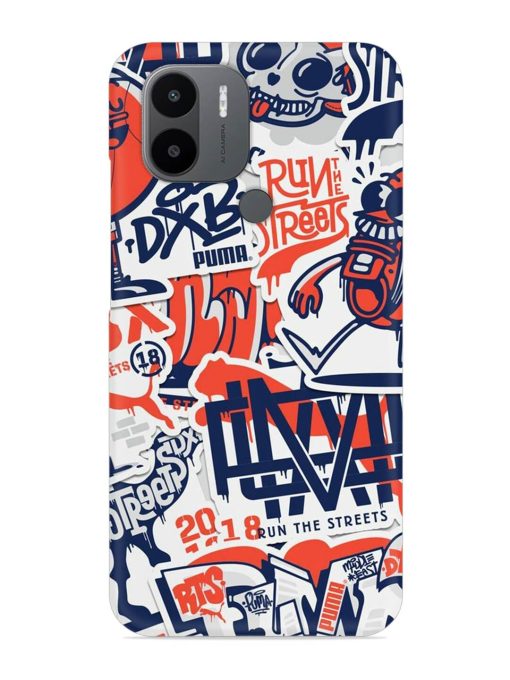 Run The Street Snap Case for Poco C50 Zapvi