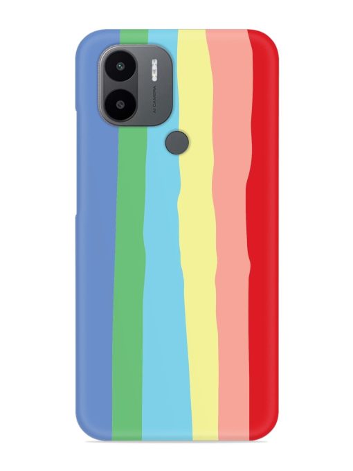 Rainbow Premium Shade Snap Case for Poco C50 Zapvi