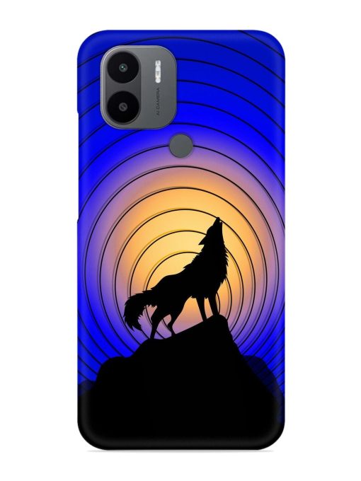 Fox Roaring Design Snap Case for Poco C50 Zapvi