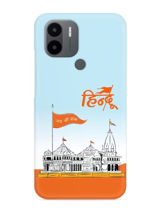 Ram Mandir Hindu Snap Case for Poco C50 Zapvi