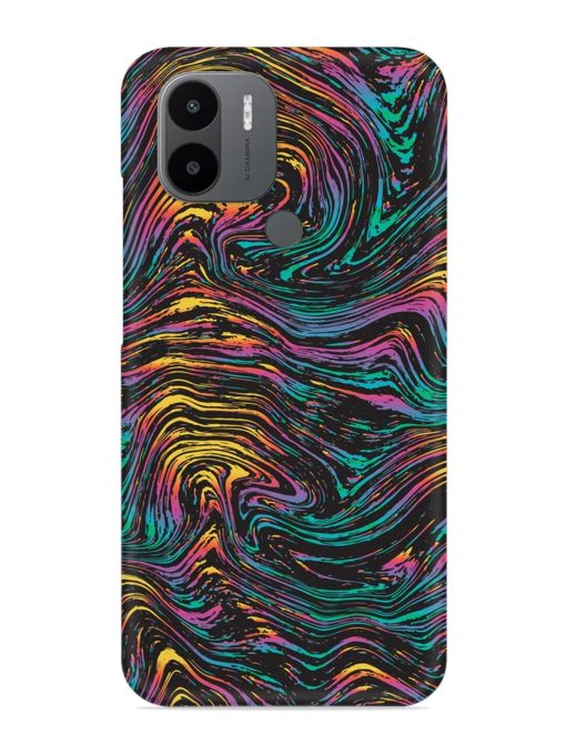 Abstract Liquid Colors Snap Case for Poco C50 Zapvi