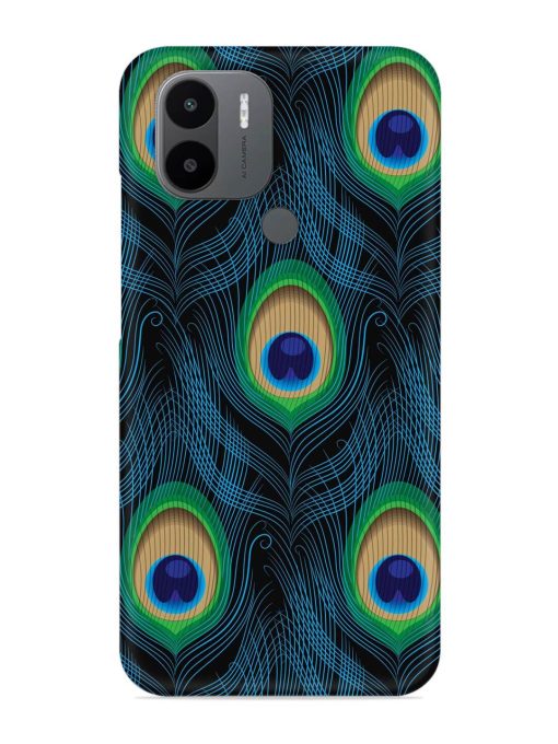 Seamless Pattern Peacock Snap Case for Poco C50 Zapvi