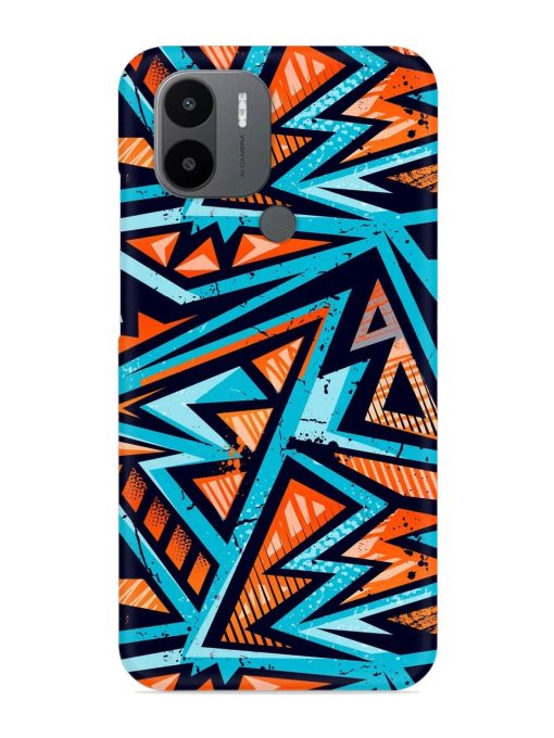 Abstract Seamless Grunge Snap Case for Poco C50 Zapvi