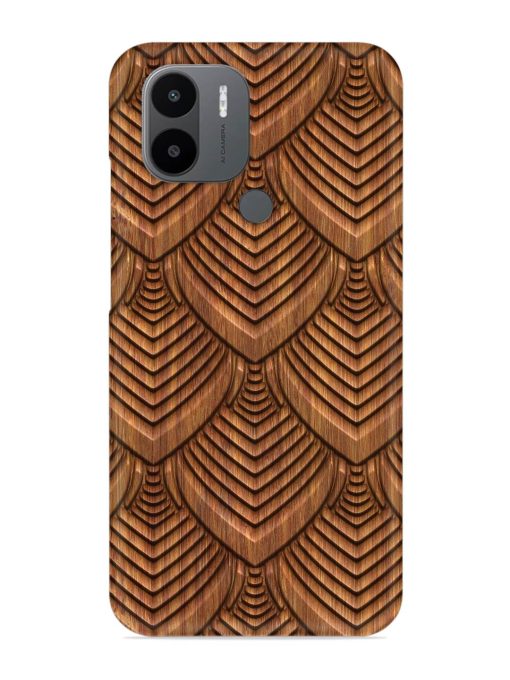 Carved Pattern On Snap Case for Poco C50 Zapvi