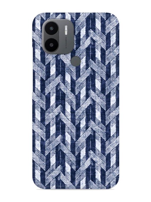 Abstract Herringbone Motif Snap Case for Poco C50 Zapvi