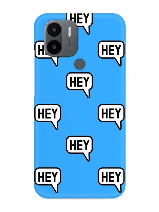 Hey Text Message Snap Case for Poco C50 Zapvi