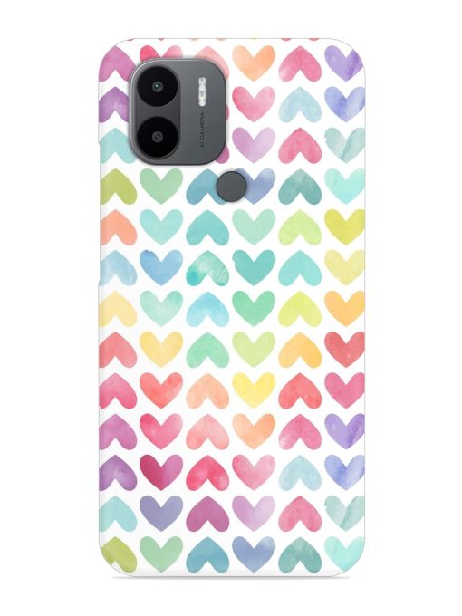 Seamless Colorful Watercolor Snap Case for Poco C50 Zapvi