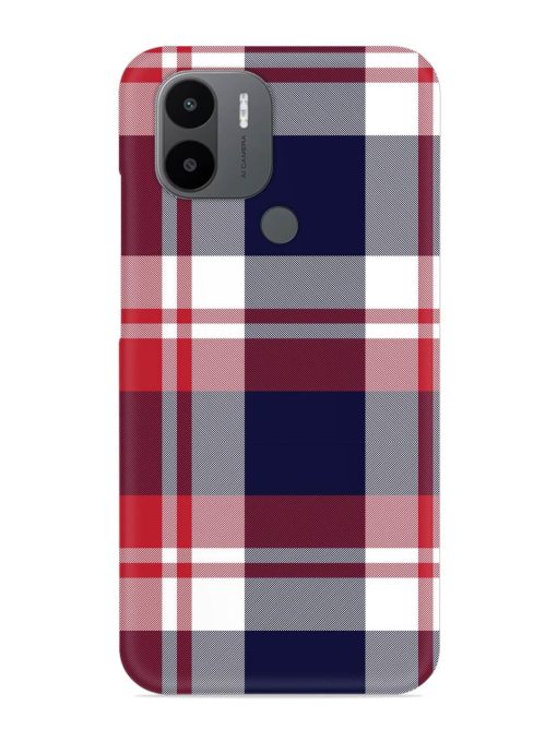 Classic Plaid Tartan Snap Case for Poco C50 Zapvi