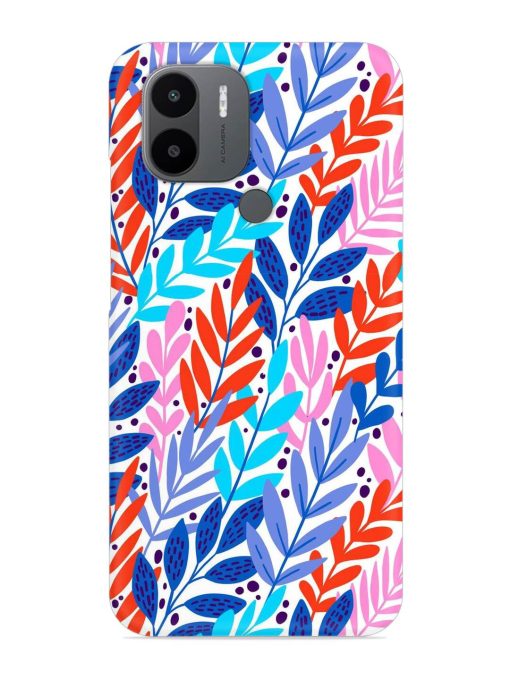 Bright Floral Tropical Snap Case for Poco C50