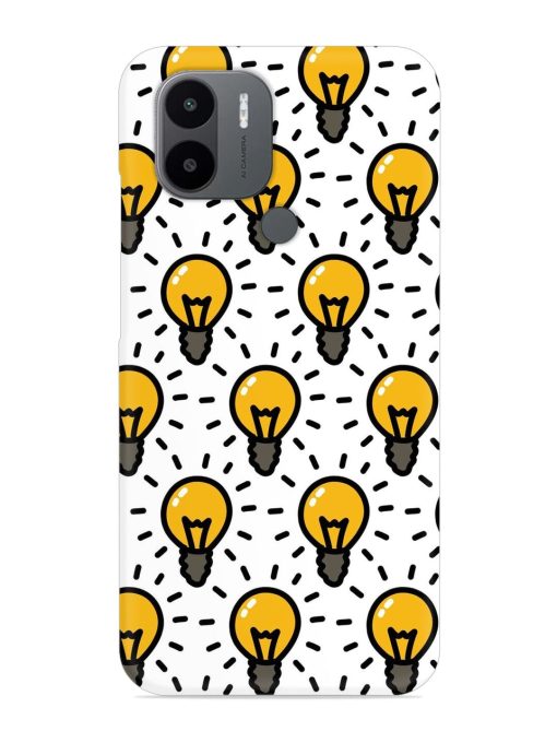 Light Bulb Seamless Snap Case for Poco C50 Zapvi