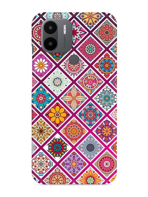 Seamless Tile Pattern Snap Case for Poco C50