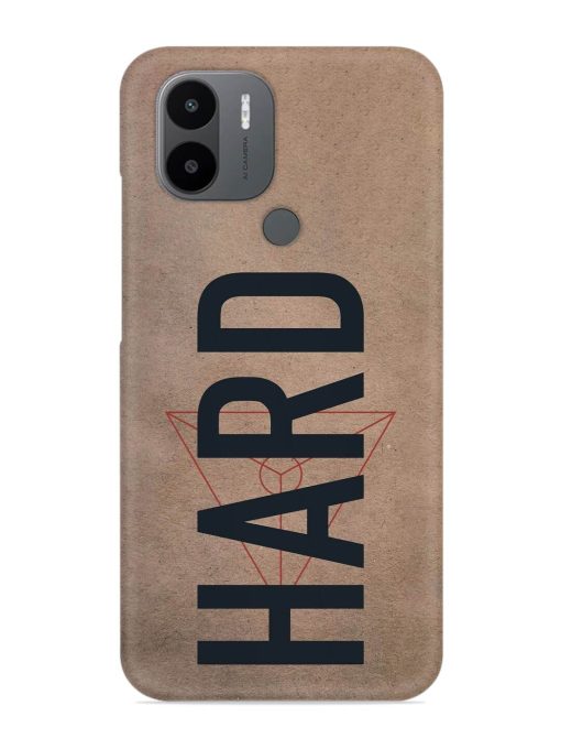 Hard Typo Snap Case for Poco C50