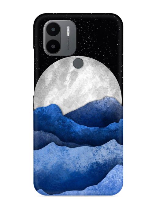 Full Moon Mountain Vector Snap Case for Poco C50 Zapvi