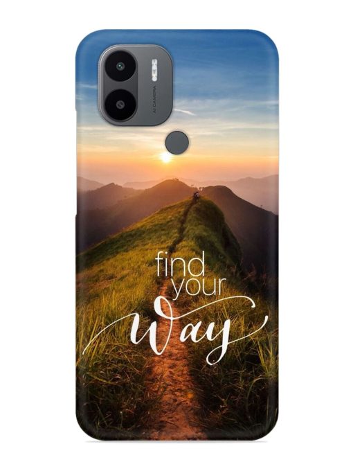 Find Your Way Snap Case for Poco C50 Zapvi