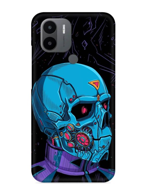 Skull Robo Vector Snap Case for Poco C50 Zapvi