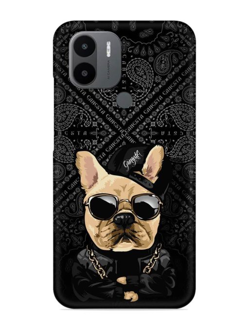 Gangsta Cool Sunglasses Dog Snap Case for Poco C50 Zapvi